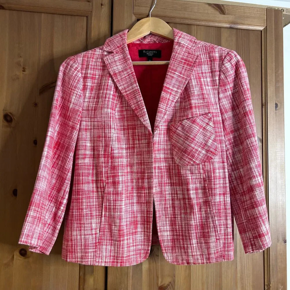 Talbots Linen Tweed‎ Blazer - Picture 3 of 7
